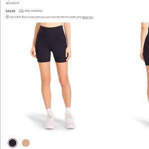 BB Dakota by Steve Madden Biker Shorts